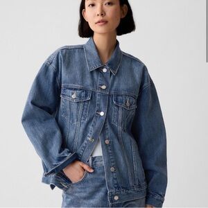 GAP oversized icon Denim Jacket